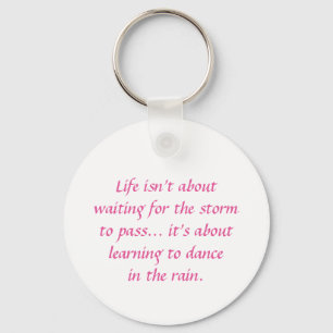 Inspirerend en motivatie noteringen sleutelhanger