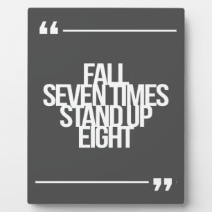 Inspirerend en motivatie prijsopgave fotoplaat