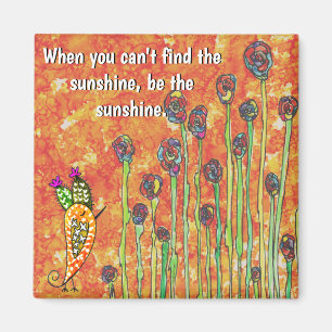 Inspirerend en Motivatie woorden Magnet Magneet