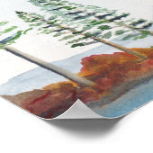 Inspirerend en Spirituele Waterverven Poster (Hoek)