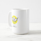 Inspirerend Engel 15oz koffie mok (Voorkant links)