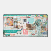 Inspirerend esthetische collage | Vision Board Bureaumat (Voorkant)