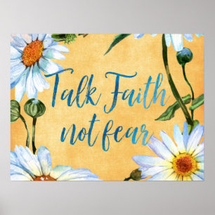 Inspirerend Faith Quote Poster