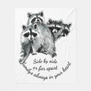 Inspirerend Familie altijd in Uw Citaat van het Ha Fleece Deken