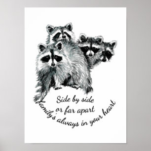 Inspirerend Familie altijd in Uw Citaat van het Ha Poster