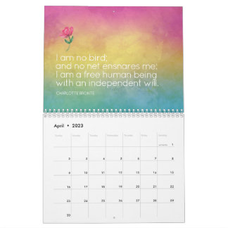 Inspirerend feministische prijsvraag Waterverf art Kalender