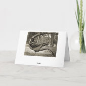 Inspirerend  foto Woman Beauty Kaart (Achterkant)