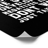 Inspirerend fotograaf Leven als fotografie Poster (Hoek)