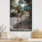 Inspirerend fotografie volgt die droom poster (Keuken)