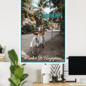 Inspirerend fotografie volgt die droom poster (Thuiskantoor)