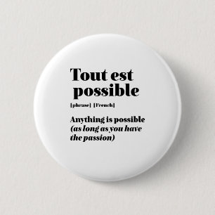 Inspirerend-Franse prijsopgave mogelijk Ronde Button 5,7 Cm