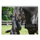 Inspirerend Friesian Horse Calendar Kalender (Hoes)
