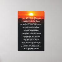 Inspirerend gebed, Aarde leert me