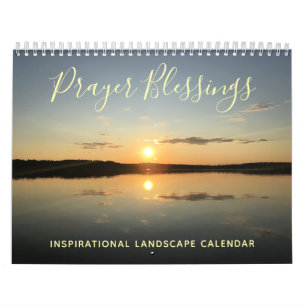 Inspirerend Gebed Quote Landschap Fotokalender Kalender