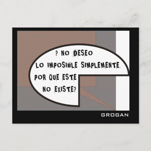 INSPIREREND GEDACHTE BRIEFKAART | T-shirt, Mokken (Voorkant)