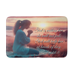 'Inspirerend geloof' Bath Mat