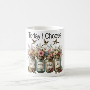 Inspirerend Geloof Hoop Liefde Joy Jars Koffiemok