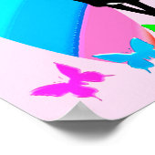 INSPIREREND GEPERSONALISEERD QUOTE GYMNASTICS POST POSTER (Hoek)