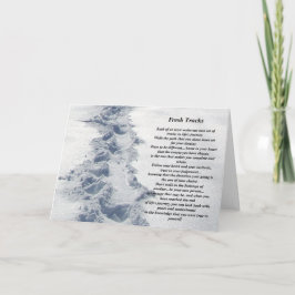 Inspirerend geschenken, verse sporen kaart