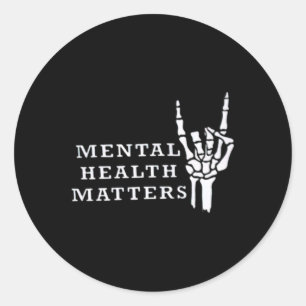Inspirerend gezondheidsproblemen Motivatie Ronde Sticker