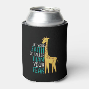 Inspirerend Giraffe Faith Taller dan Angst Blikjeskoeler