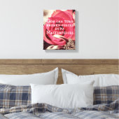 Inspirerend God Quote Masterstuk Canvas Afdruk (Insitu (Slaapkamer))