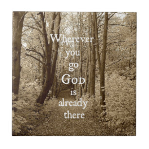 Inspirerend Godsaanhaling; Tegeltje