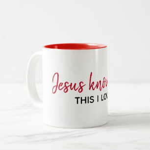Inspirerend godsdienstige citaat over witte Mok