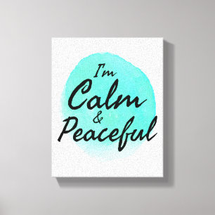 Inspirerend goede vibes voor harde werknemers canvas afdruk