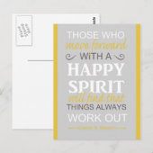 inspirerend gordon b hinckley lds citeert briefkaart (Voorkant / Achterkant)