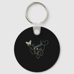 Inspirerend grafische positiviteit & vriendeli sleutelhanger