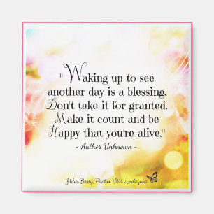 Inspirerend Gratitude Magnet Magneet