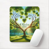 Inspirerend groen muismat (Met muis)