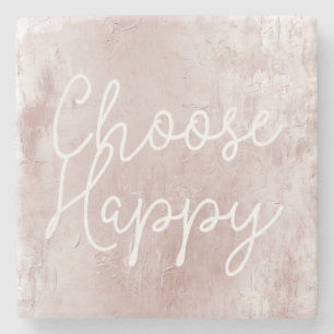 Inspirerend Happy Chic Dusty Roos Blush Pink Stenen Onderzetter
