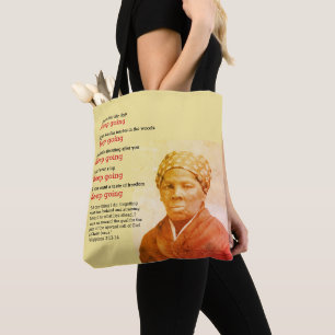 Inspirerend HARRIET TUBMAN blijft Citaat halen Draagtas