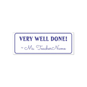 Inspirerend "HEEL GOED GEDAN!" Cijfer Stempel
