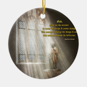 Inspirerend - Hemelse Vader - Gebed voor Serenitei Keramisch Ornament