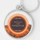 Inspirerend Herfst Sleutelhanger (Voorkant)