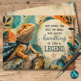 Inspirerend: Het aanpakken als een Legende Briefkaart