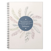 Inspirerend "Hoop is het ding met de Veters" Notitieboek (Voorkant)