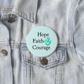 Inspirerend - Hope, Faith & Courage Button (In situ)