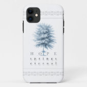 Inspirerend Hope Springs Eternal  Tree Case-Mate iPhone Case (Achterkant)