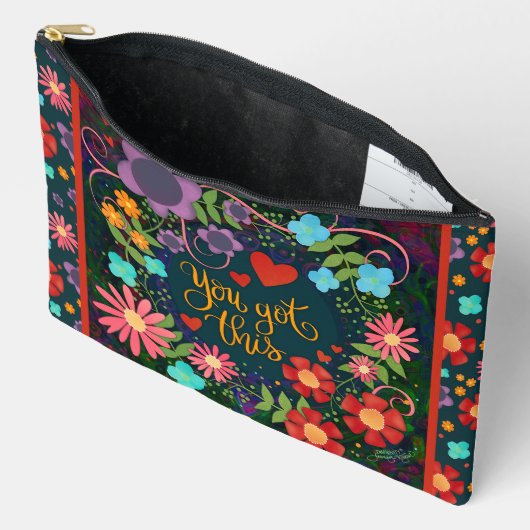 Inspirerend Je hebt dit citaat bloemetjesgebruik Etui (Open)