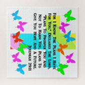 INSPIREREND JEREMIAH 29:11 CHRISTELIJK LEGPUZZEL (Horizontaal)