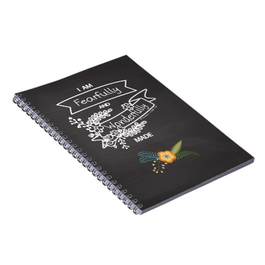 Inspirerend Journal Fearful en Wonderful Notitieboek (Rechterzijde)