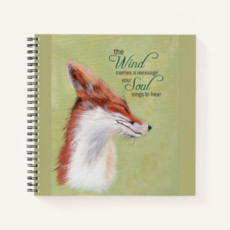 Inspirerend Journal met  Fox Notitieboek