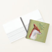 Inspirerend Journal met  Fox Notitieboek (Binnen)