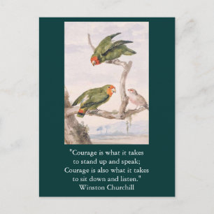 Inspirerend kaart Courage 1