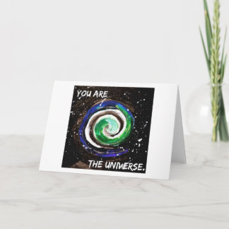 Inspirerend Kaart - Jij bent het universum
