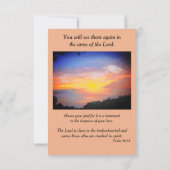 Inspirerend Kaart Notitiekaartje (Achterkant)